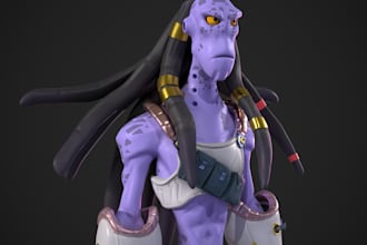 3d model ,3d animate and rig for cartoon and game