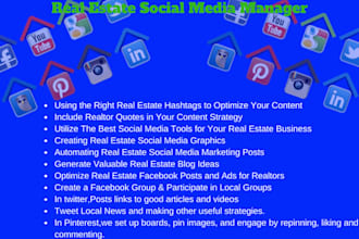 manage your real estate social media