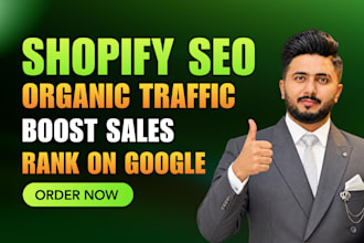 do advance shopify seo for traffic, sales, and rankings