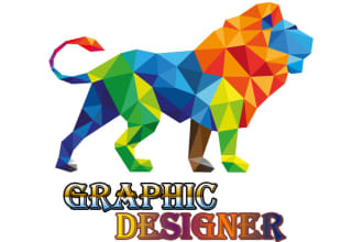 professional graphic designer and photo editor