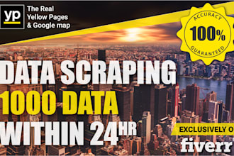 do yellow pages, yelp, yell, business leads, data scraping