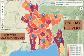 do gis mapping, interactive mapping in leaflet, mapbox, google maps api