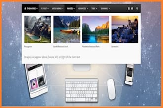 create mega menu, setup menu and fix mega menu issues