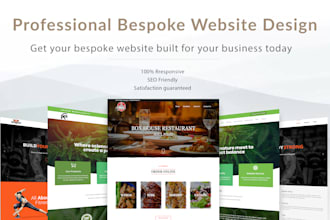 design modern and fully responsive website