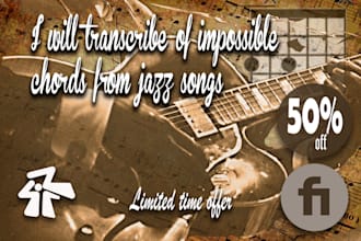 transcribe of impossible chords from jazz songs