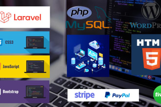 be your PHP laravel developer, customer PHP website developer, website fixing