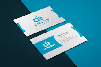 create unique minimalist business cards