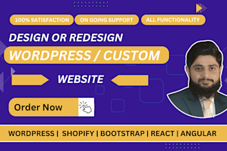 design edit responsive frontend web pages for your website