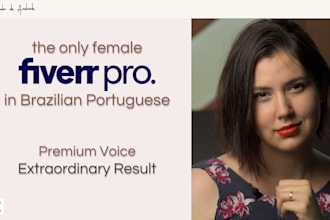 record the perfect brazilian portuguese voiceover you need