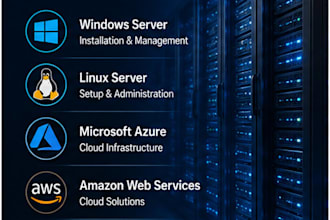 configure servers, networking, VPN, dns, SSL and firewall