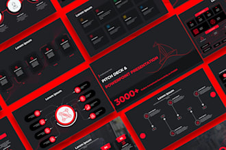 design powerpoint presentation and pitch deck