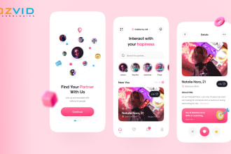 create dating  mobile application like tinder