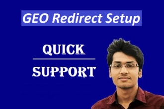 setup GEO IP, blocking, redirect, access, location,  country for website