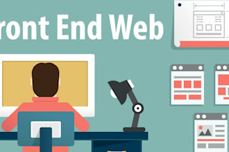 do front end development, will be your front end developer