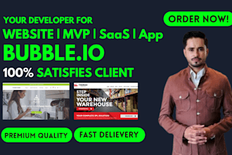 be your bubble io developer for bubble io website mvp and app