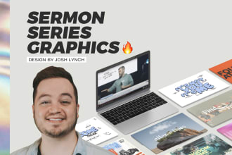 create your church sermon or series graphics