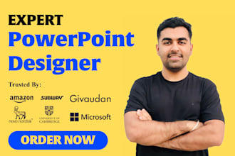 design an investor pitch deck, powerpoint presentation, or pitch deck