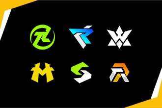 design esports logo  with a modern minimalist touch
