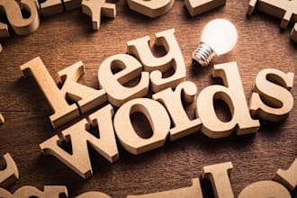 do SEO keyword research and competitor analysis