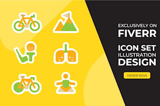 make vector icon illustration in any style