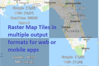 convert gis data into map tiles mbtiles gpkg, tpkx,vtpk