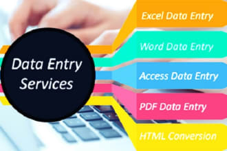 do any type of data entry,formatting,book design and resume creating