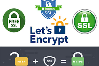 install auto SSL, letsencrypt SSL for your website webserver