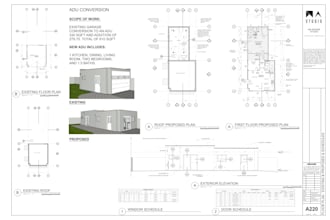 do adu and jadu permit drawings for USA projects