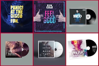 design album or single cover art