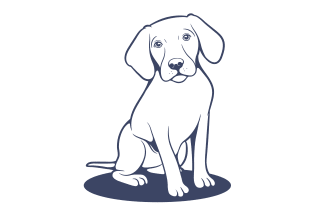 draw a amazing detail vector black and white your animal