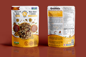 create eye catchy packaging design within 12 hours