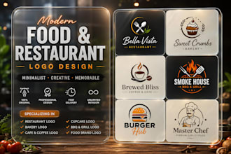 do cupcake, fastfood, cafe, restaurant, bakery, bbq logo