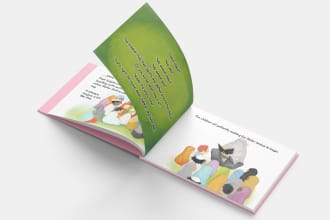 design your childrens book in adobe indesign for KDP