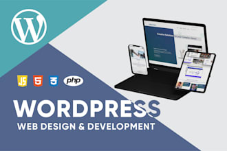 create or customize your wordpress site
