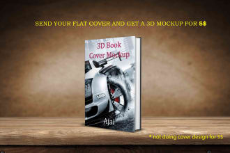 design 3d book cover mockup