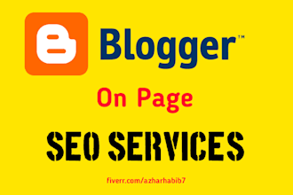do on page SEO for blogger