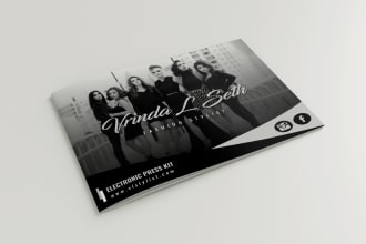 design interactive electronic press kit, media kit, epk