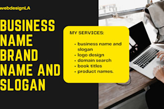 deliver standout brand names, slogans, and domains