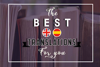 translate any text from english to spanish or vice versa