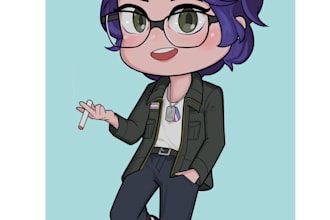 draw chibi from the reference you have