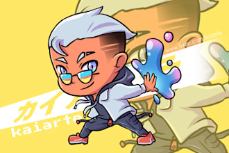 make chibi character for you