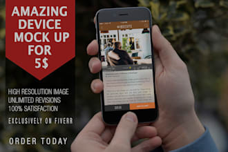 create amazing device mock up
