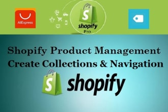 help to manage your shopify inventory and collections
