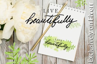 create hand drawing, watercolor logo or signature for you