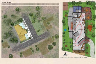 do architectural site plan and landscape design