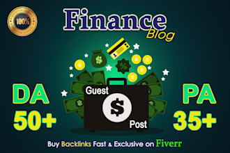 do a guest post on 50 da finance blog