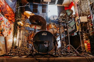 record drums for your song