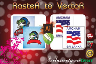 vectorize, convert your logo into vector