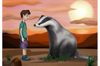 make you a childrens book illustration