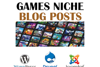 build gaming niche backlinks for online games website